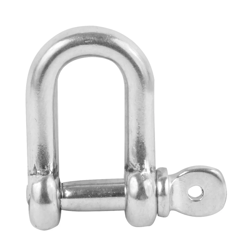 D Shackle Bow Shackle Electronic Zinc Plated Carbon Steel Q235 Material