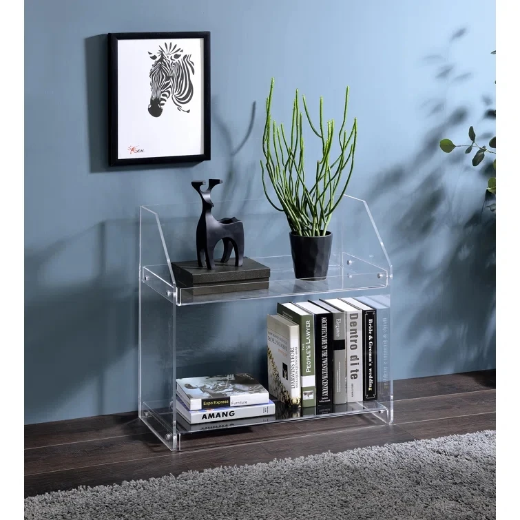 Acrylic End Table Acrylic Side Table Transparent circle Small end table