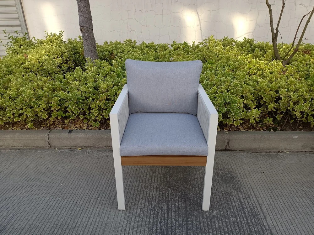 Factory sale high quality garden furniture 7 pieces outdoor furniture rattan outdoor dining furniture set