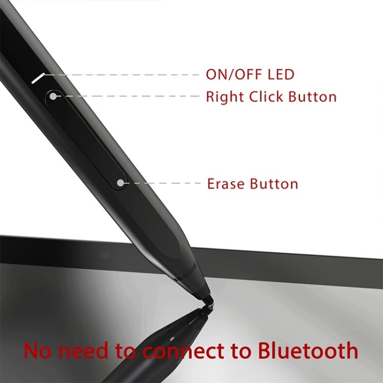  JD03 Magnetic Touch Stylus Pen with Tilt Function for MicroSoft Surface
