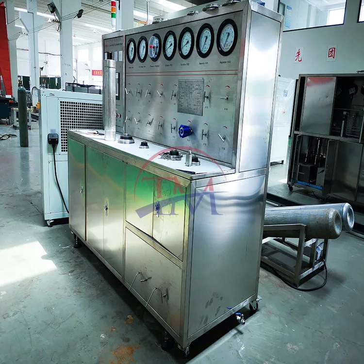 good quality supplier manufacturers hemp supercritical extraction plant essential oil equipment machine