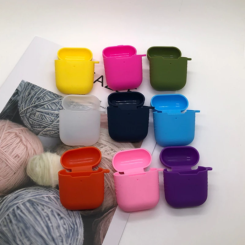 Оптовая продажа 2020 новый дизайнерский силиконовый чехол для Airpods Funda De Para 1 Apple