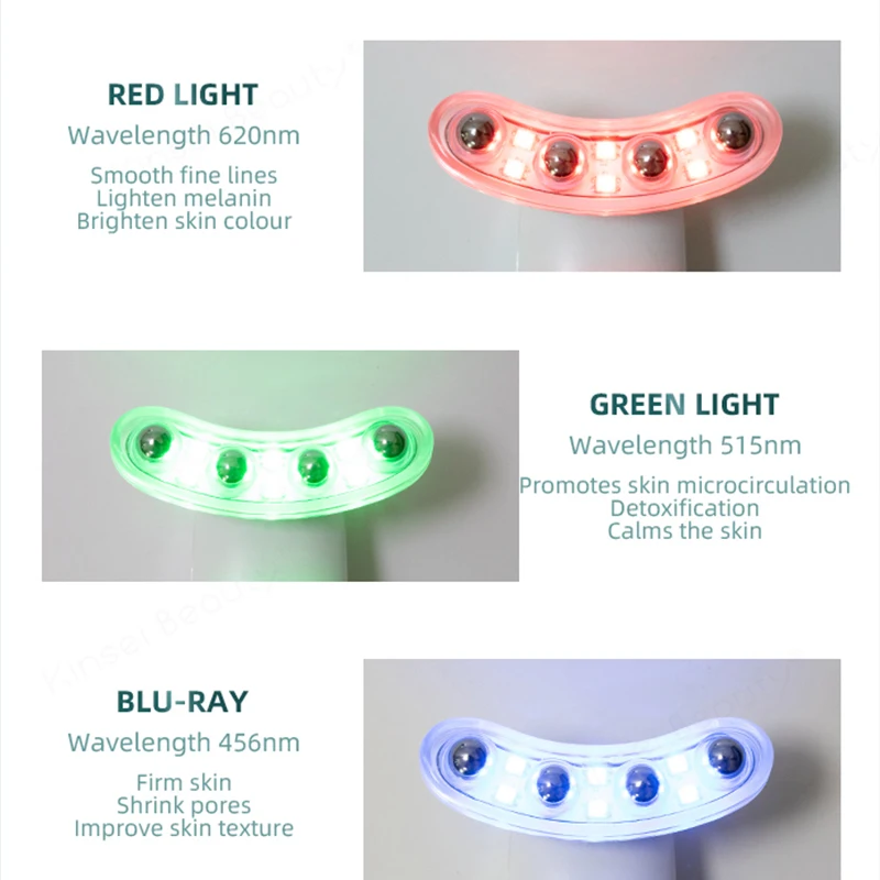 Rechargeable Neck and Face Eye Lifting Massager Anti-aging Heat Vibration Skin Tighten Reduce Double Chin Sagging Anti-Wrinkle