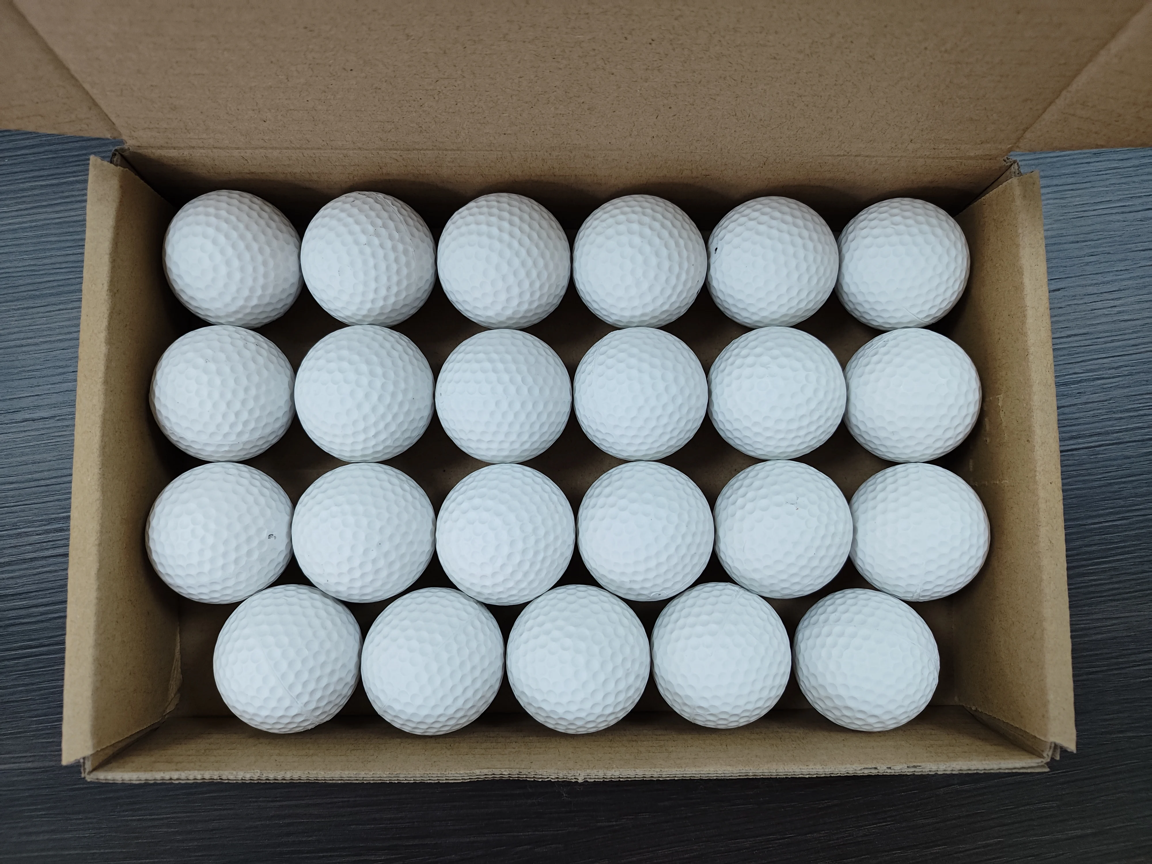 Wholesale Custom Printed NON-TOXIC Fully Biodegradable GOLF BALLS THAT DISSOLVE IN WATER ECO FRIENDLY GOLF BALLS