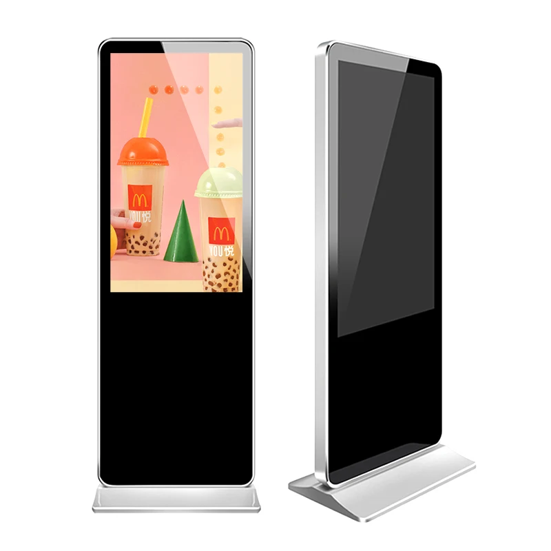 Lcd Wholesale Android Advertising Digital Display Stand Poster All In One PC Menu Board Kiosk Vertical Touch Screen