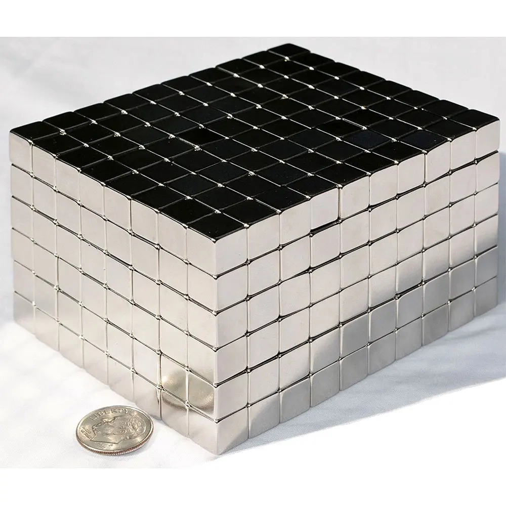strong power Square ndfeb magnet block shapes rectangular neodymium magnet