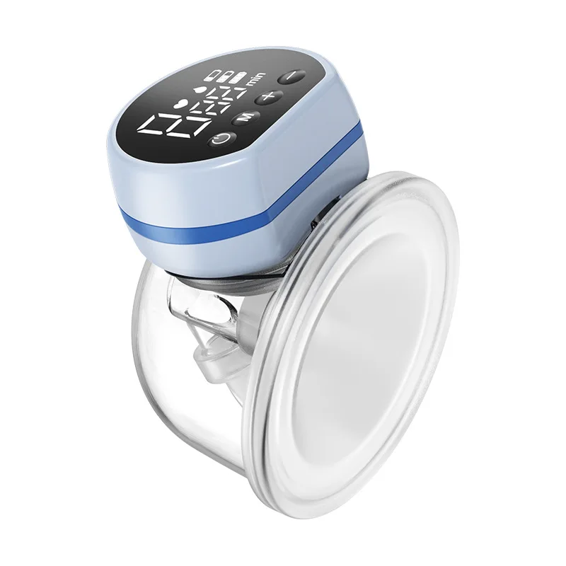 Popular feeding supplies Portable milk collector electric silicone handsfree wearable breast pump