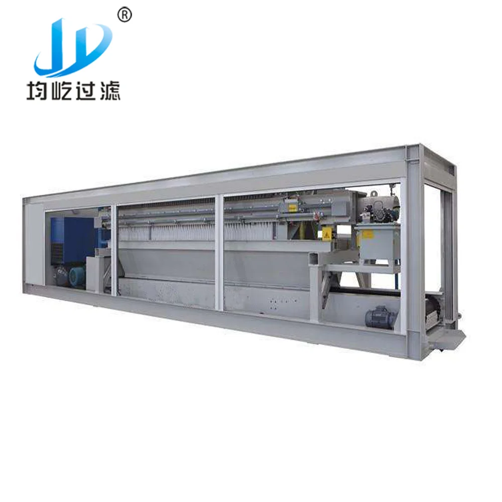 MUNICIPAL SEWAGE Hydraulic Plate and Frame Filter Press for City Mixed Raw Sewage