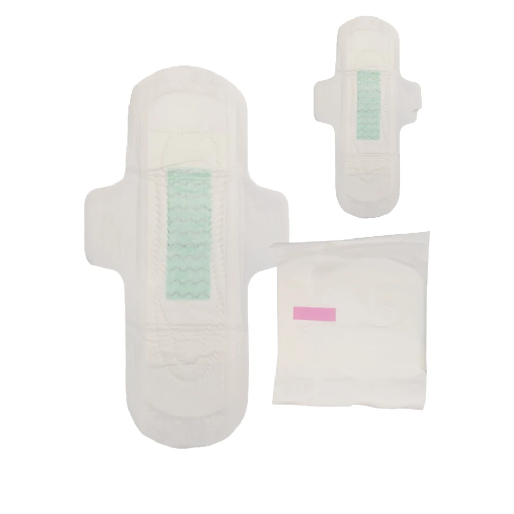 Wholesale disposable ultra thin cotton menstrual breathable thong pads for women sanitary napkins