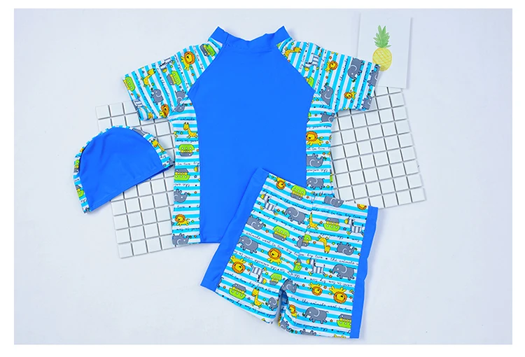 wholesale 2019 hot sell printed swim shorts boy  swimwear