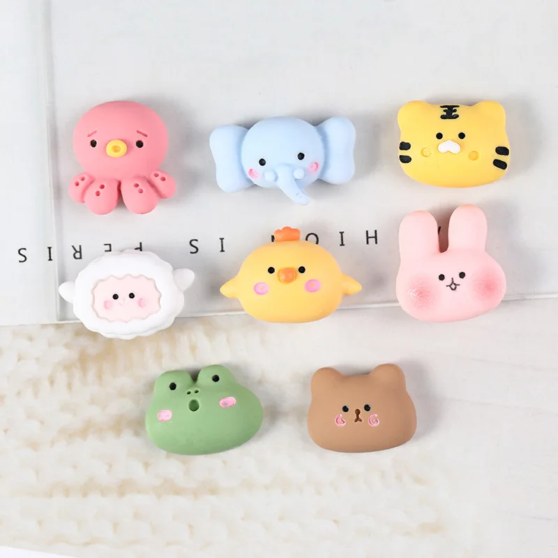 New Resin Accessories Cute Animal Design Resin Sheep DIY Phone Stickers for Storage Box bottle