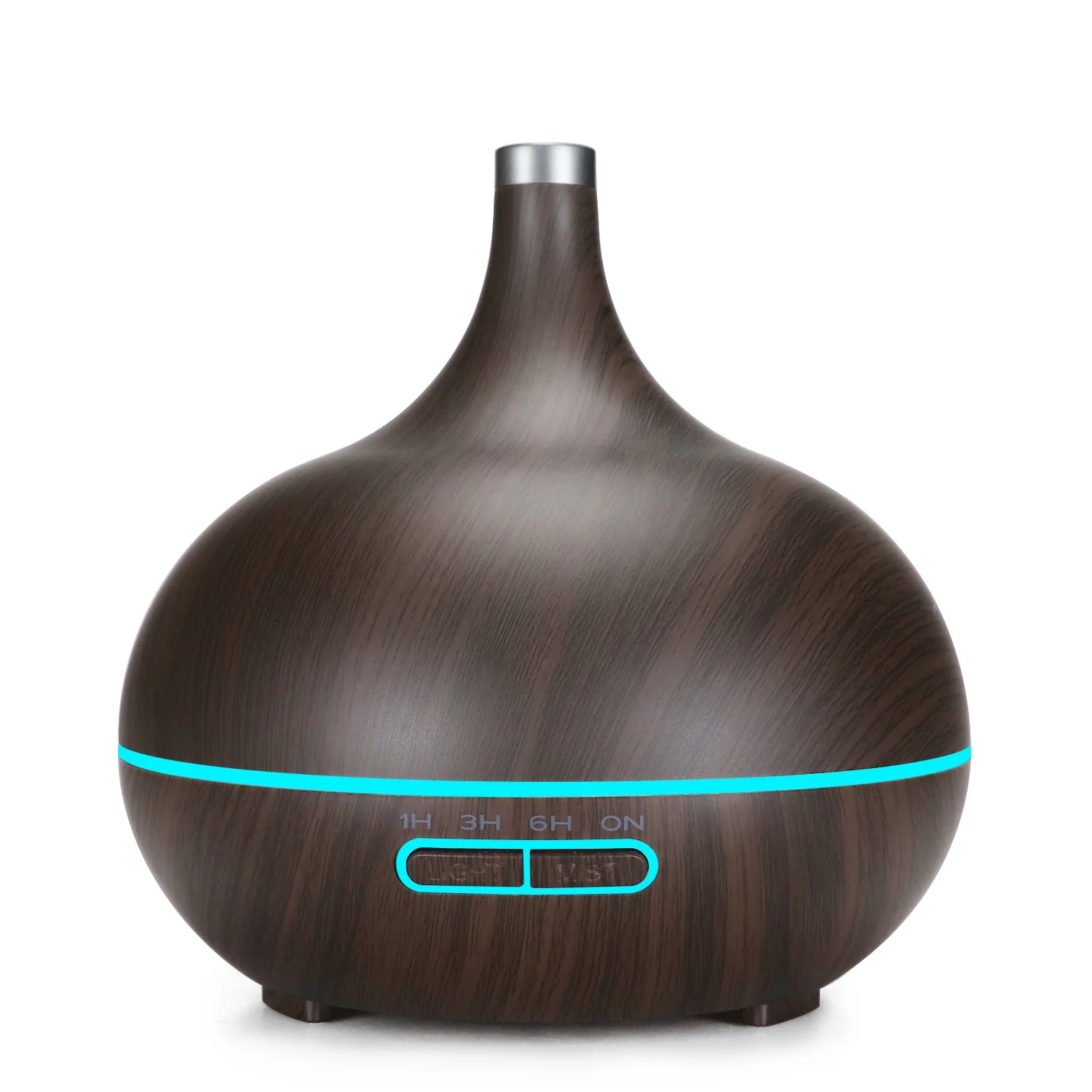 Wholesale High Quality Ultrasonic Electric Wooden Aroma Oil Diffuser Wood Aromatherapy Diffuser Machine