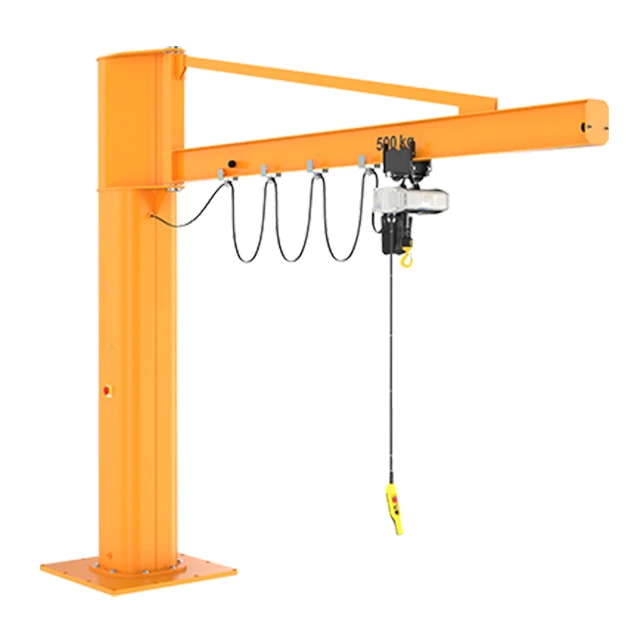 Factory Supply Electric Cantilever Electric Hoist 5 ton outdoor jib crane