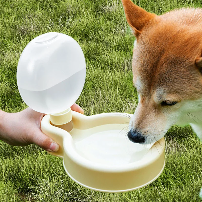 Pet Outdoor Drinking Bowl Portable  Polypropylene Resin Collapsible Water Bottle for Dogs