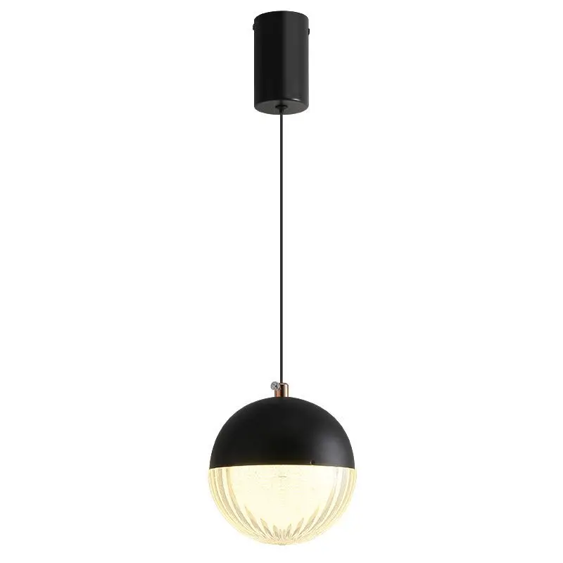 ZYL Modern Bedside Pendant Light Adjustable Height Acrylic Metal Decorative Switch for Home and Hotel Room Lighting Fixtures