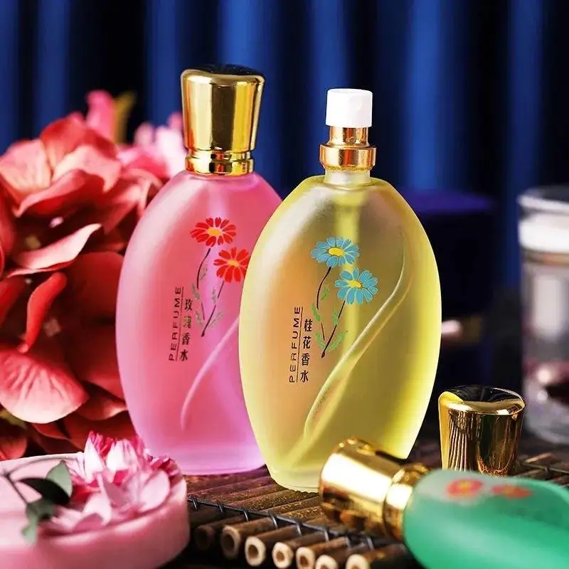 Oem Fairy Tea White Female Women Perfume Mist Long Lasting Peach Osmanthus Rose Lily Fruity Fragrance Body Spray
