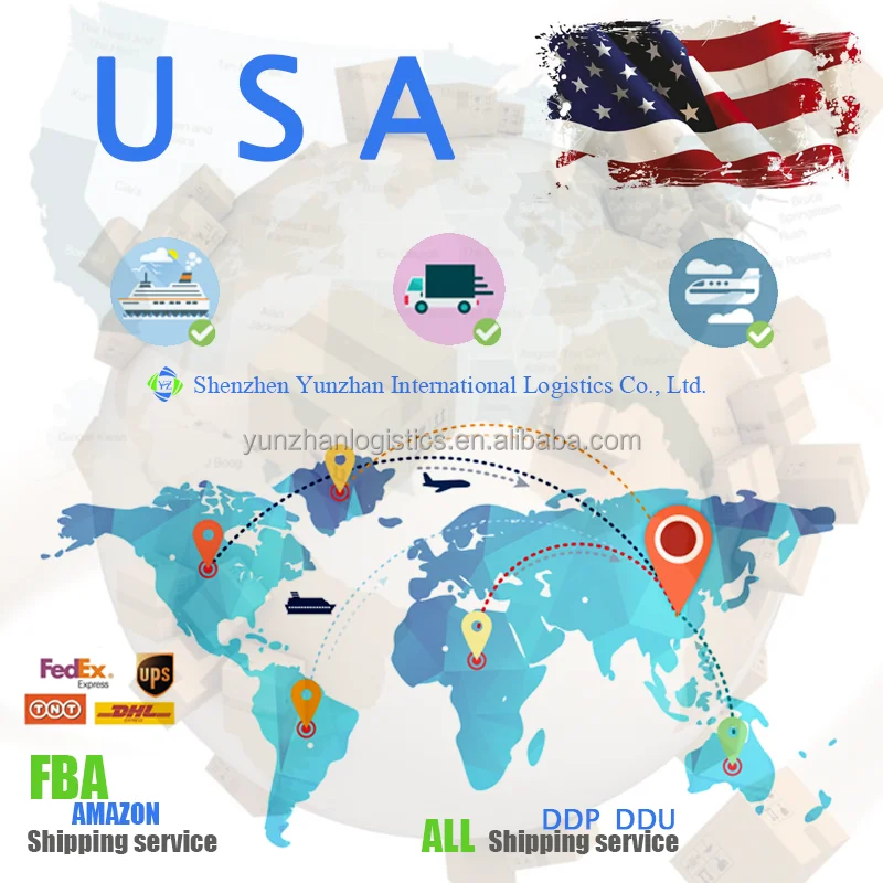 Самая быстрая доставка, морские перевозки из Китая в США, Прямая доставка, Экспресс доставка в США, amazon fba