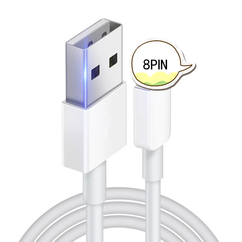 Кабель-Переходник Usb C на 8Pin кабель оригинальный PD 18 Вт 20 хит продаж зарядный с разъемом типа c для быстрой зарядки и передачи
