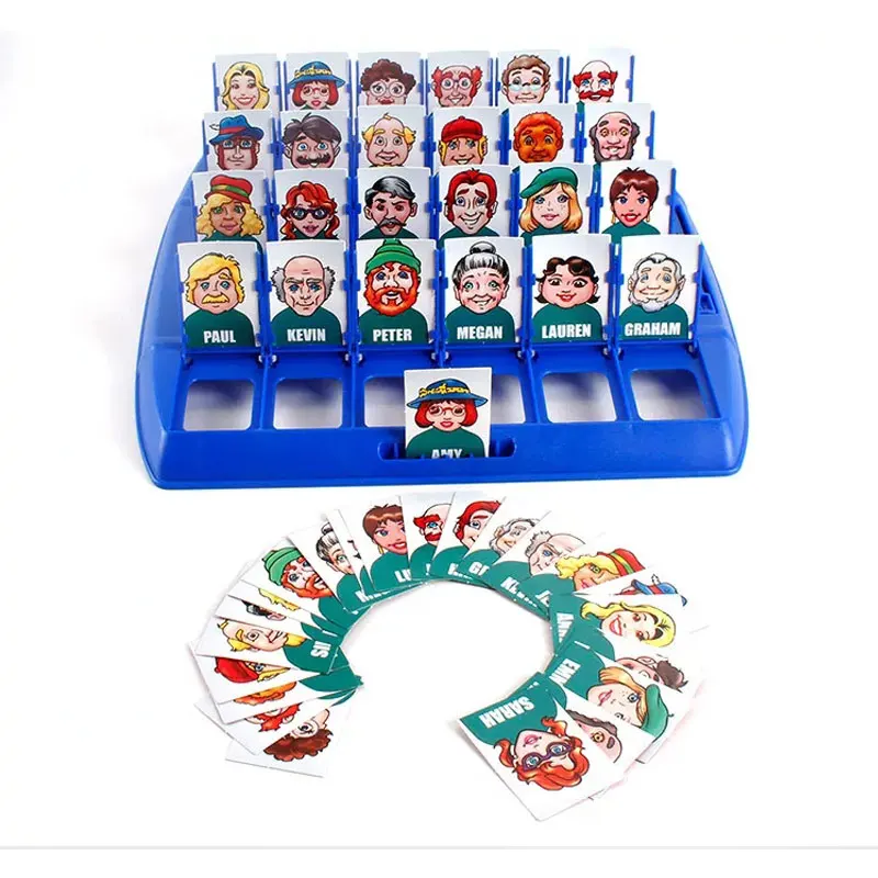 2023 New Arrival Educational Toys Guess Who Custom Board Game For Kids