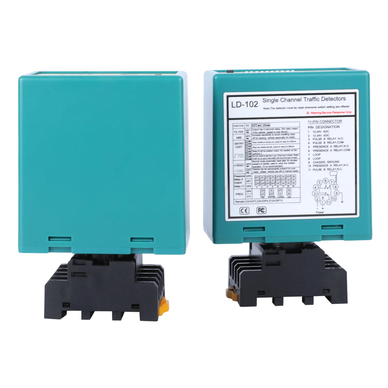 Single Channel Vehicle loop Detector For Inductive Trigger Function