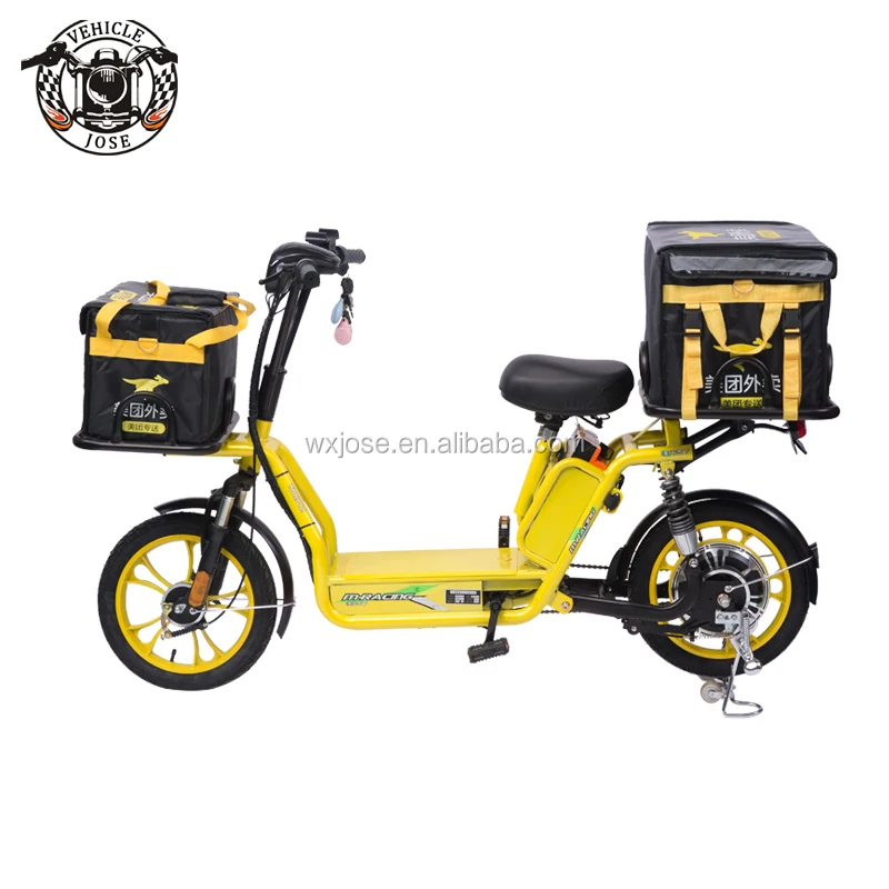 2020 WUXI JOSE delivery cargo vehicle electric bicycle 500w motor with pedal dual battery long range 200km