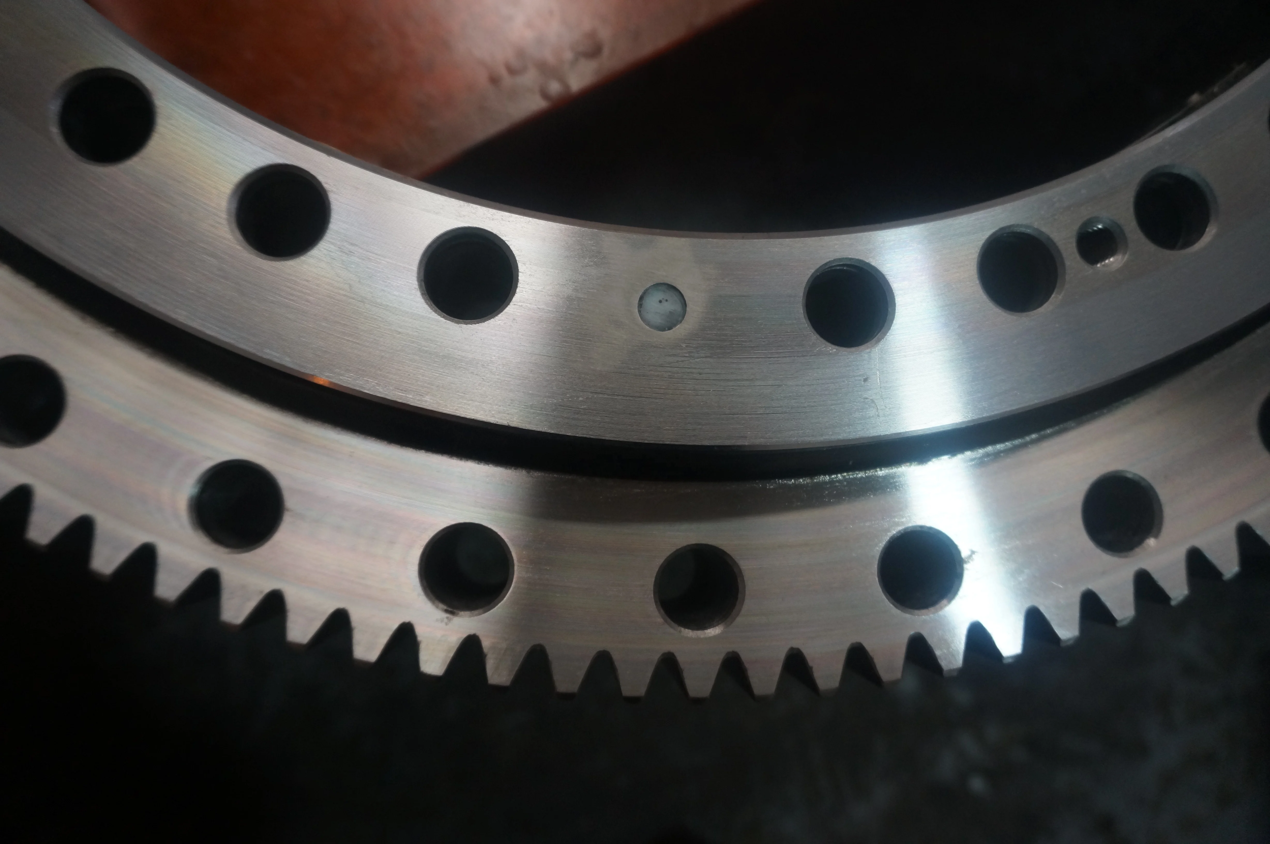 Custom Tailored Single Row Cross Roller Slewing Ring Gear Bearing