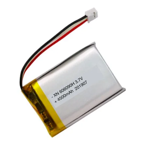 High temperature Battery  606090H  3.7V  4500mAh lithium polymer battery for Street Light
