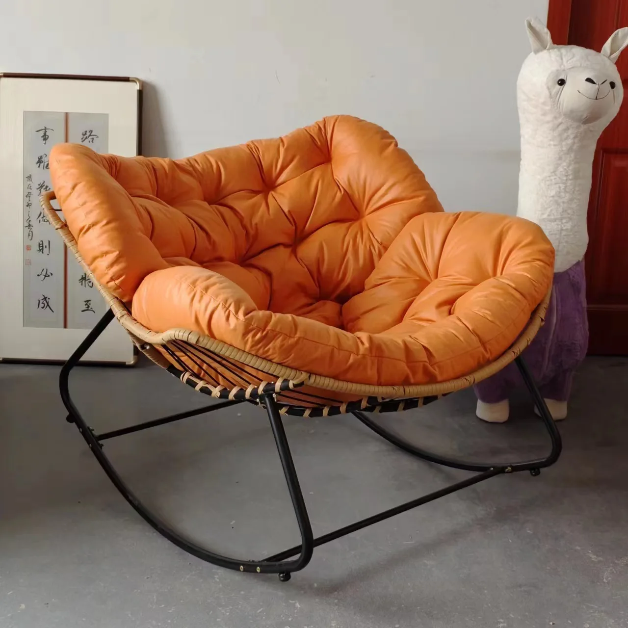 Best Leisure Sofa Chair Ottoman High Quality Modern Designer Indoor Rocking Furniture