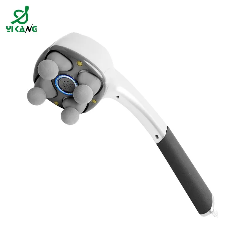 2020 Hot Sale Powerful 33W Vibrating Body Massager Device With Ionization 4 Head ABS Small Body Massager