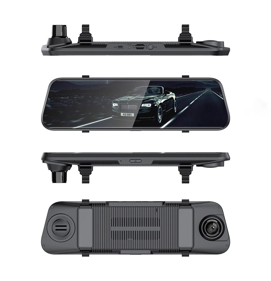 10 inch android 2G+16GB GPS Navigation 4G Car dvr camera FHD 1080P ADAS dash cam FM WIFI driving recorder dvr rearview mirror