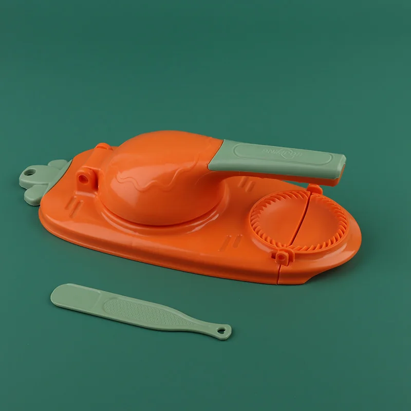 Factory Wholesale Plastic Dumpling Mold Custom Manual 2 In 1 Dumplings Maker Press Momo Maker