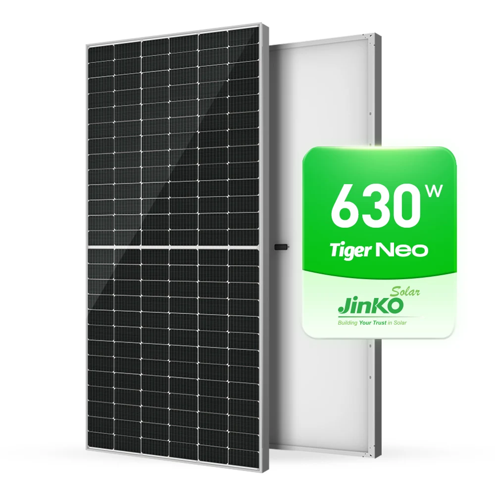 Jinko Tiger Neo Pro N-Type Solar Panel 630W 650W 630 610 W 600W Solar Panels Eu Warehouse