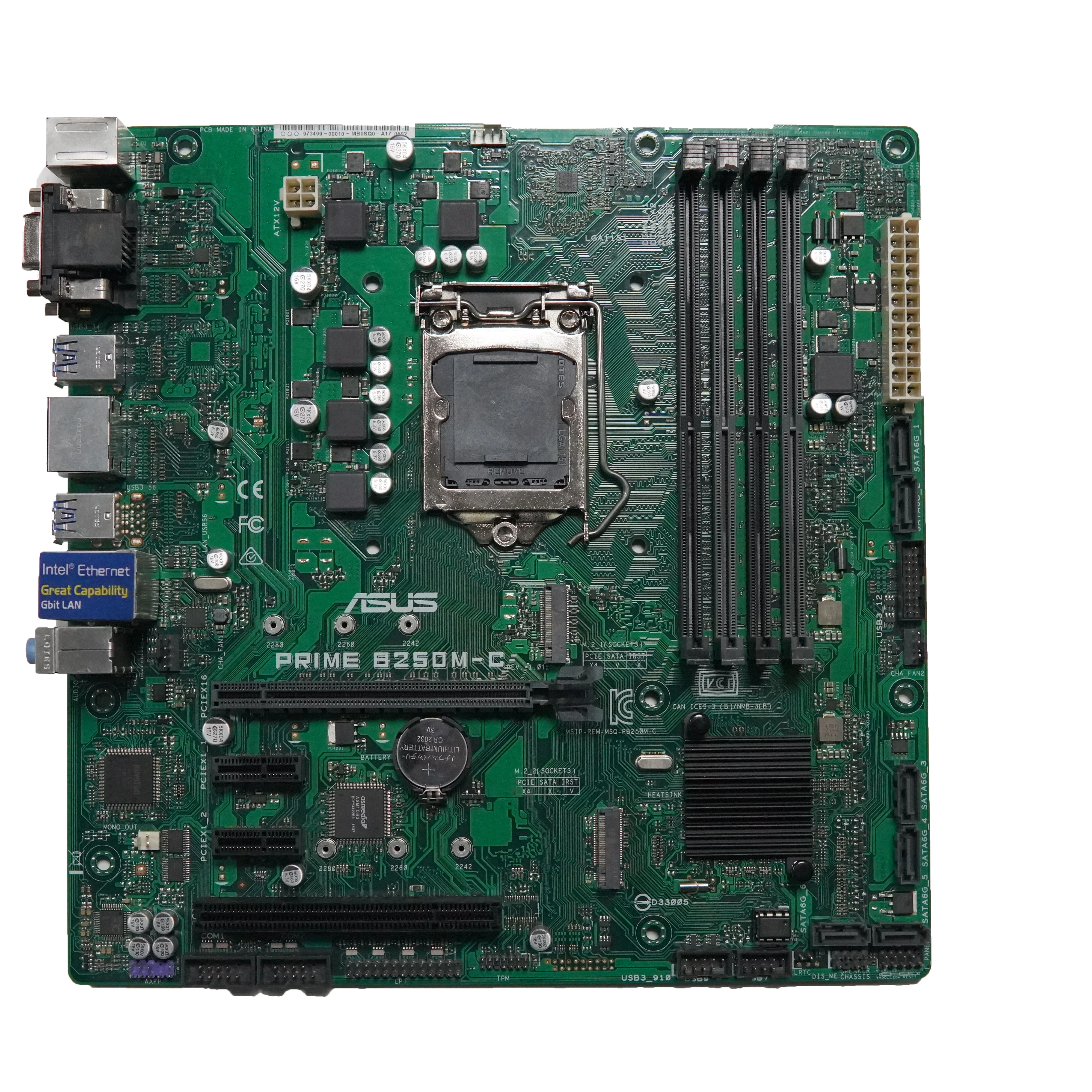 Brand NEW For ASUS B250M-C Desktop motherboard supports DDR4 LGA 1151