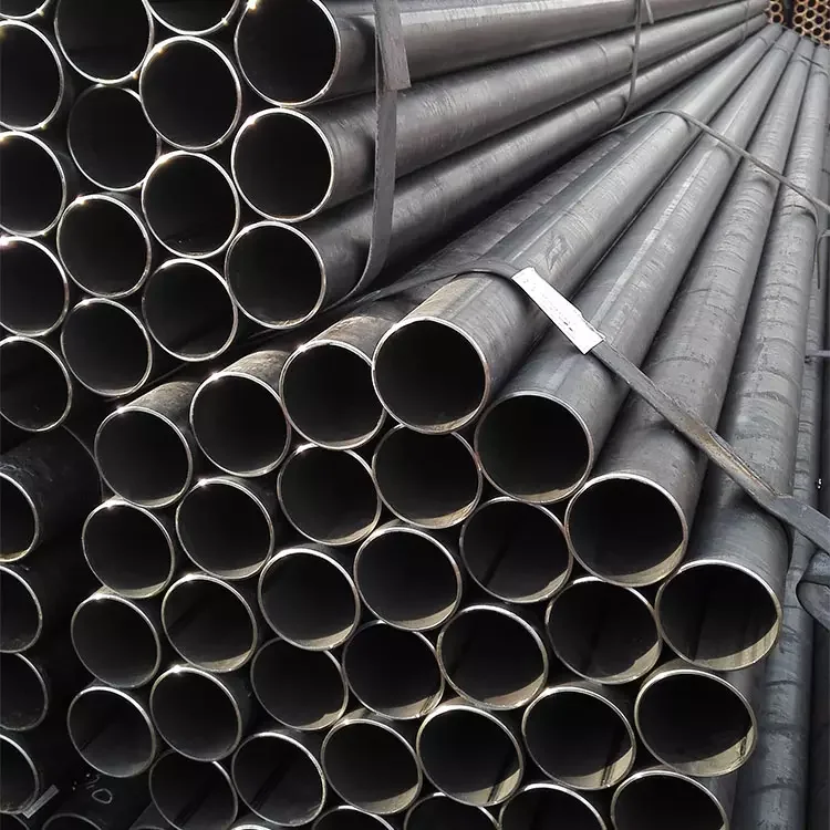 China Good Quality Cold Rolled Black Annealed Steel Pipe Furniture Steel Tube Black Iron Carbon Pipe