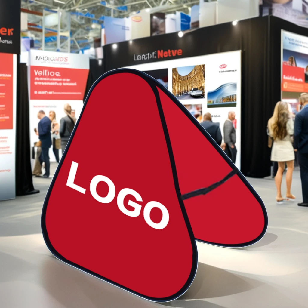 High quality trade booth advertising display polyester customized any logo sublimation blank pop-up photo frame banner