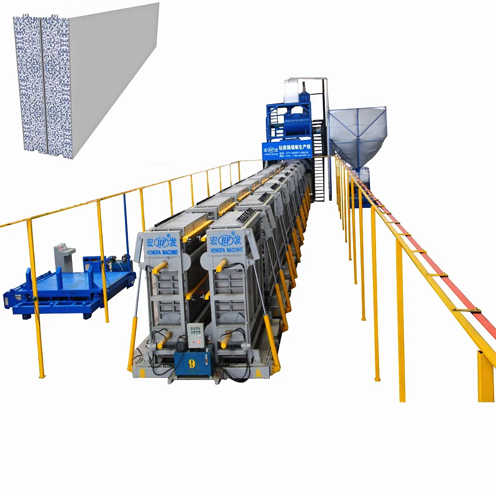 Precast Concrete Wall Panel Machine Sandwich Manufacturing for Sale