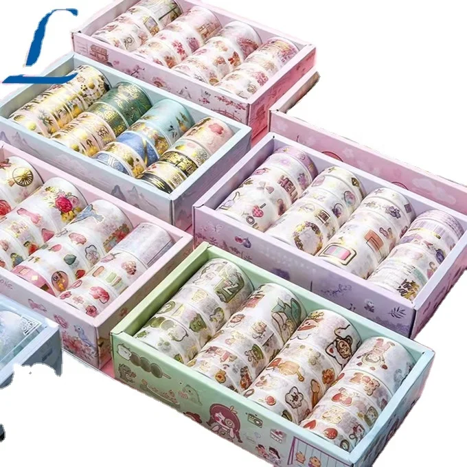 Bronzing Dragon Pattern Dark Department Decorative Printing Wholesale Students Washi Tape
