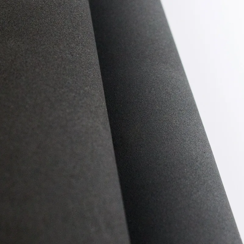 SBR sheet neoprene 2mm black SBR non-composite cloth 0.5~48mm optional coil foam factory direct supply