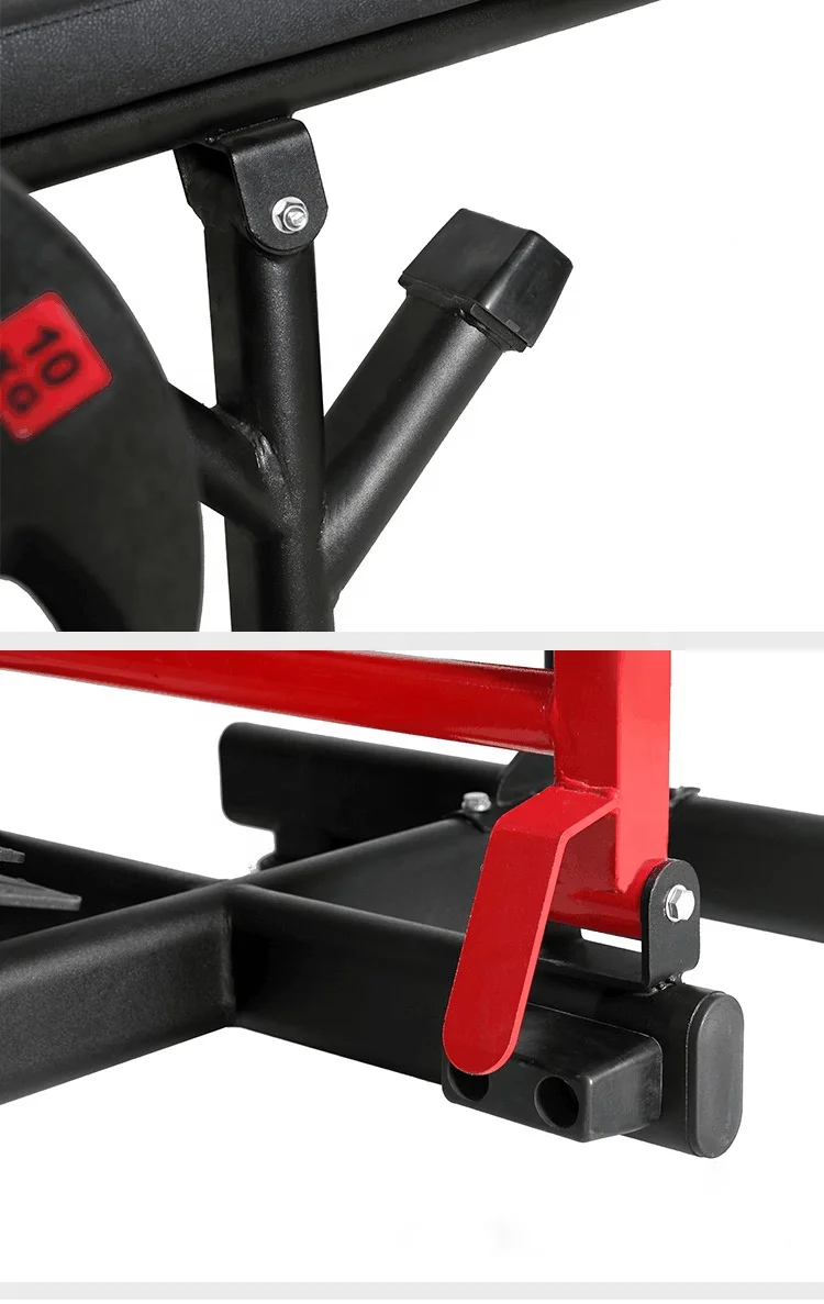 Sport Fitness Equipment Gym Hip Lift Hip Thrust Plate Loaded Gym Equipment Glute Drive Machine