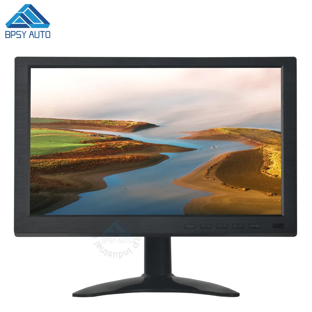10.1 Inch Widescreen 16:10 LCD CCTV Monitor HDMIED Video Display for HD Color Screen Display