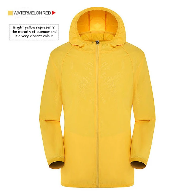 Factory Direct Unisex Gym Outdoor Hiking Sunproof Multi Packable Color Windbreaker For Custom