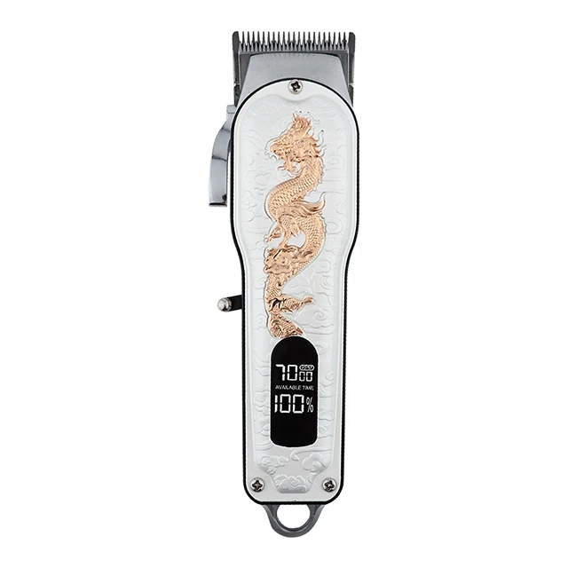 2022 hot sale non-removable hair clipper dragon pattern for men and women