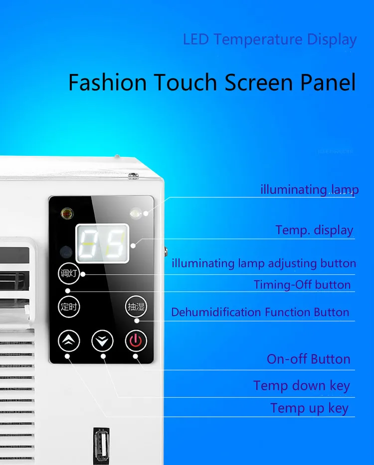 New Portable Mini Mosquito Net Air Conditioner OEM factory