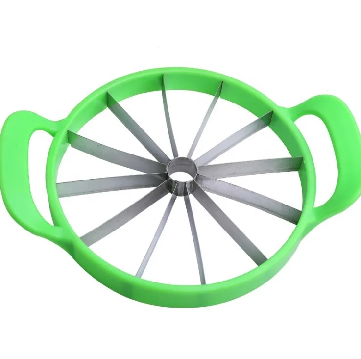 Multi-function big size watermelon slicer/fruit cutter