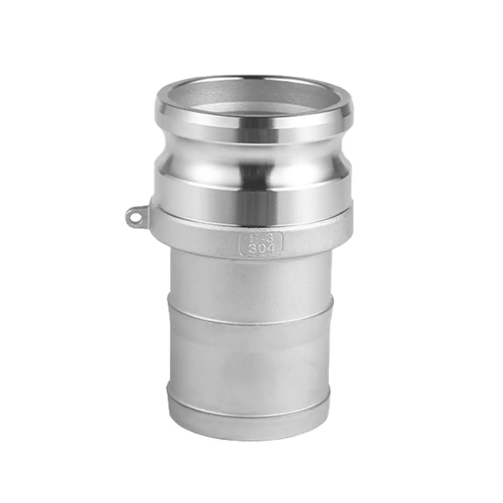 Stainless Steel Camlock Male End Adapter Dust Plug SS Quick Coupling Pipe Fittings