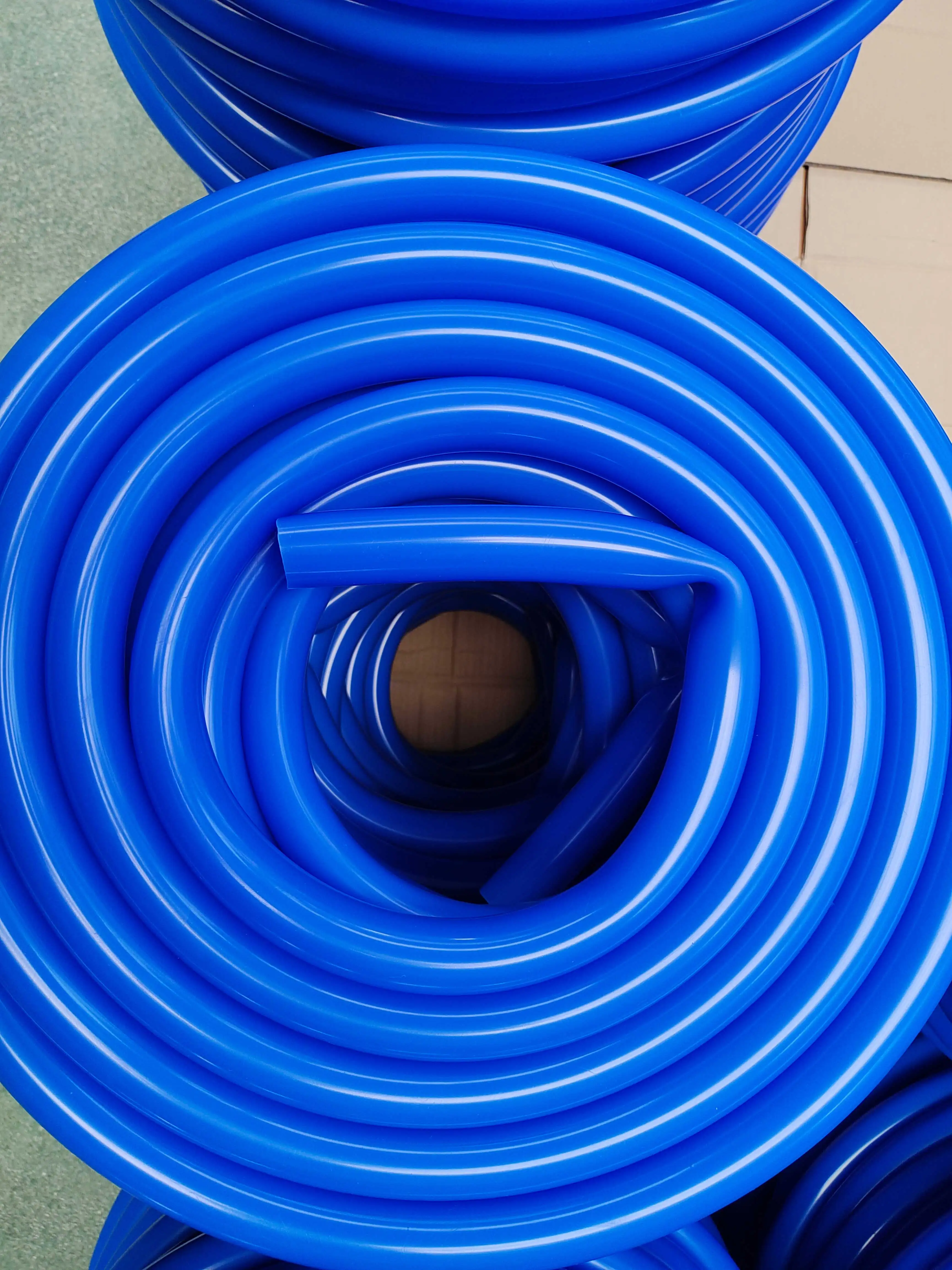 Wholesale Oem Silicone Hose 3mm Blue Black High Temperature Resist Soft Flexible Silicone Tube