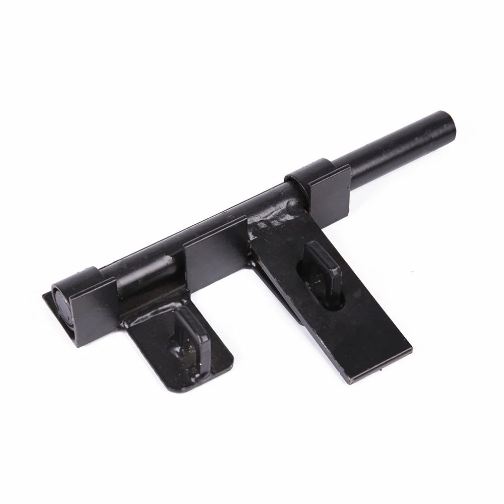 Door Hardware Type Black Powder Coated Heavy Duty Bolt Loaded Latch High Quality Durable Door Latch