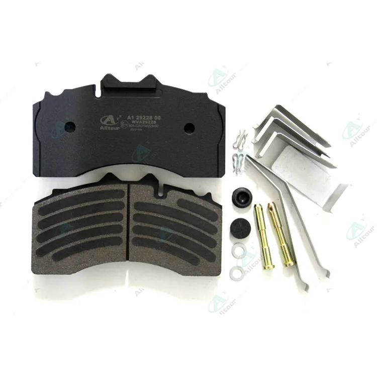 BPW heavy duty truck trailer auto brake parts disc break brake pads with R90 29228 29267
