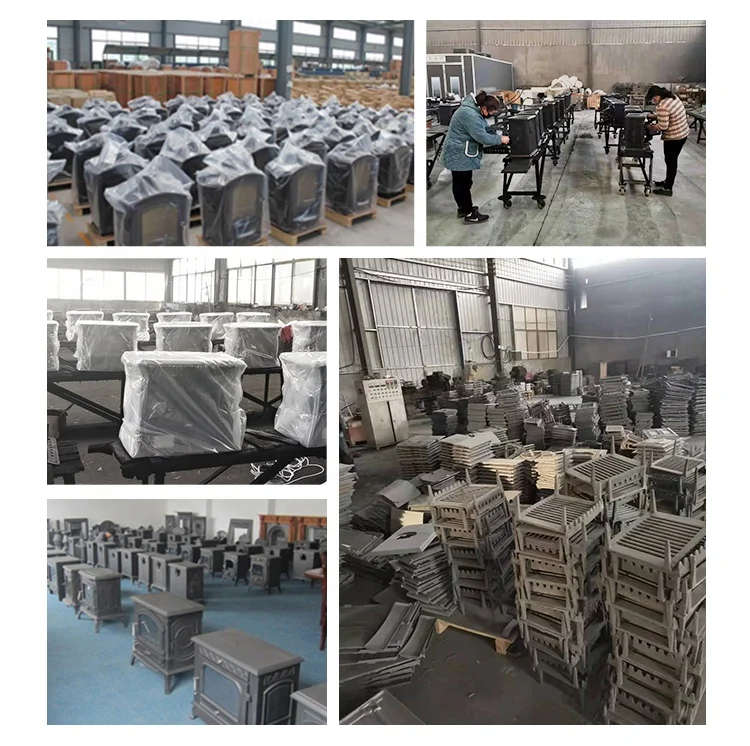 European Style Factory Wood Burning Furnace High Temperature Resistant Paint Wood Stove For Sale
