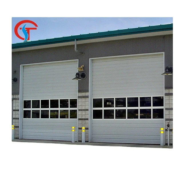 Factory direct Automatic Sliding Door Used Industrial Sectional Door
